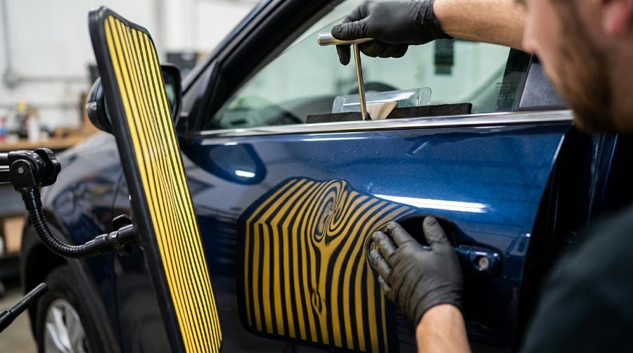 Débosselage sans peinture